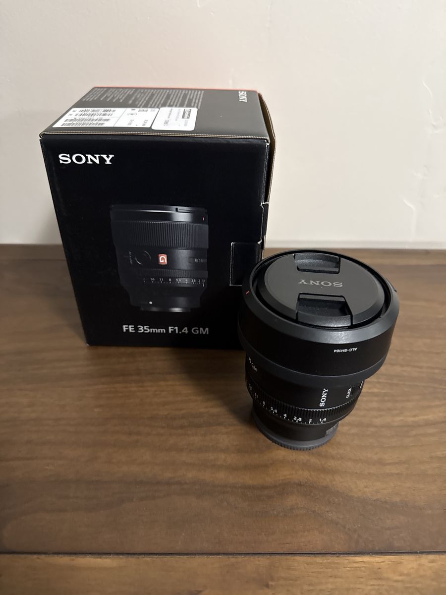 Sony 35mm 1.4 GM lens
