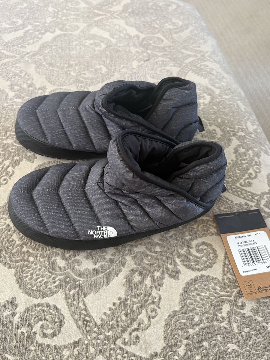 The North Face Women's ThermoBall Traction Booties Size 8 Gray