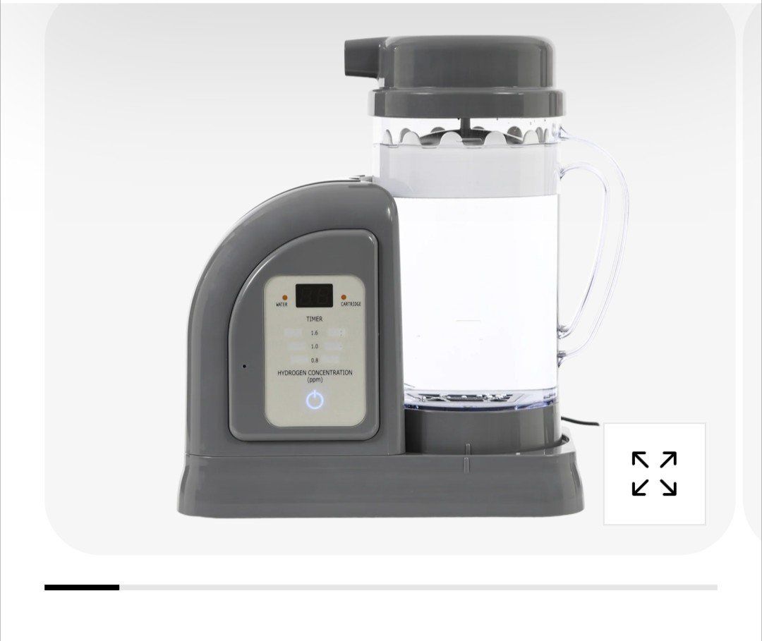 Lourdes Hydrofix Premium Edition Hydrogen Water Generator & Inhalation Kit