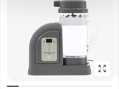 Lourdes Hydrofix Premium Edition Hydrogen Water Generator & Inhalation Kit