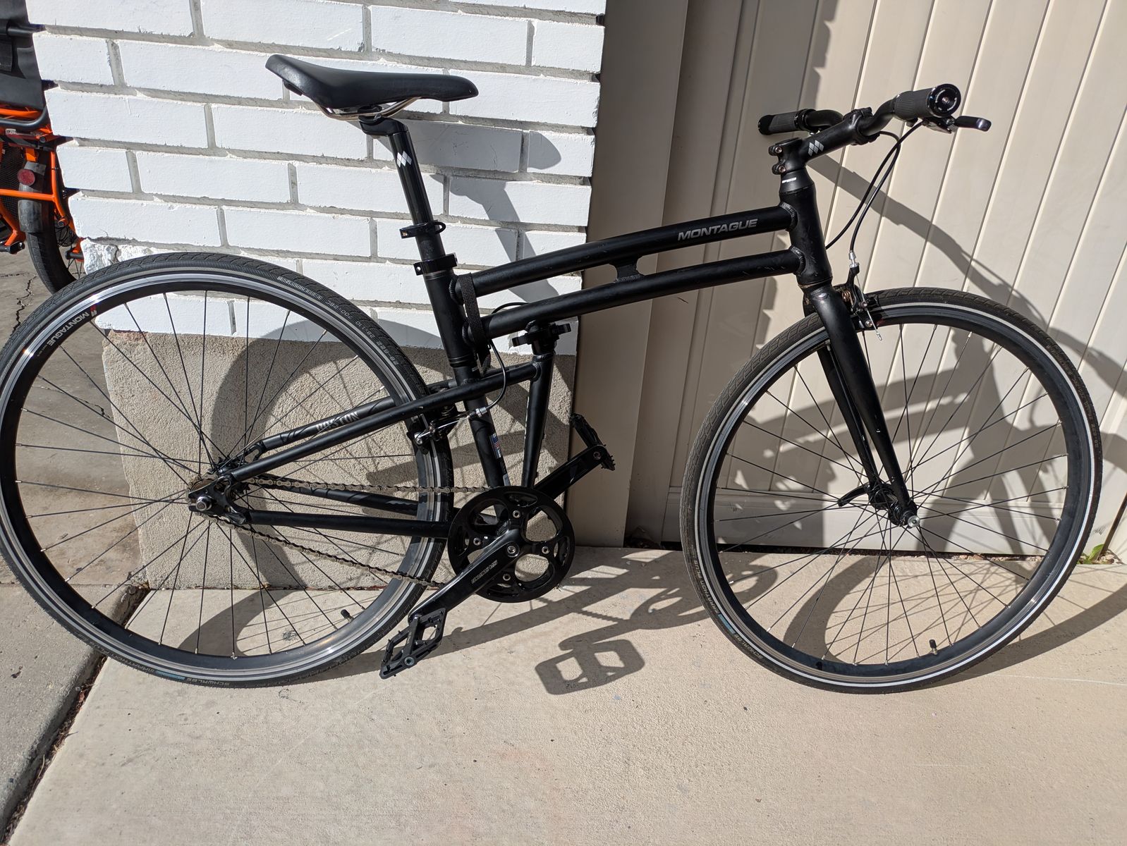 Montague Folding Bike, Single Speed or Fixie
