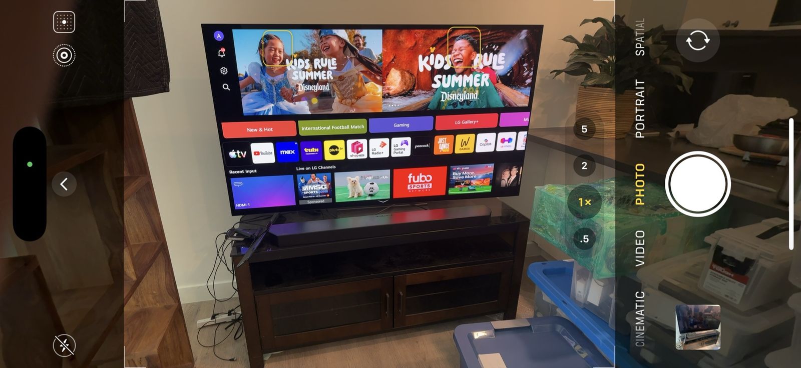 LG OLED evo 65C4 65" 4K Smart OLED TV - 2024 Model, Brightness Booster, webOS ThinQ AI, Wi-Fi 6E + entertainment center