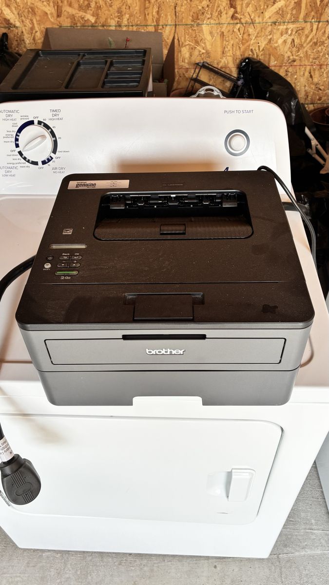Brother HL-L2370DW Compact Monochrome Laser Printer with Wireless Networking & Duplex Printing