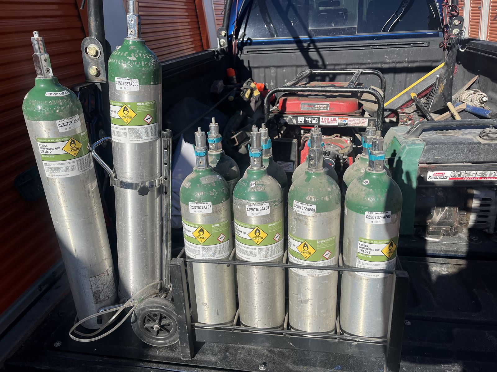 10. Oxygen Tanks.