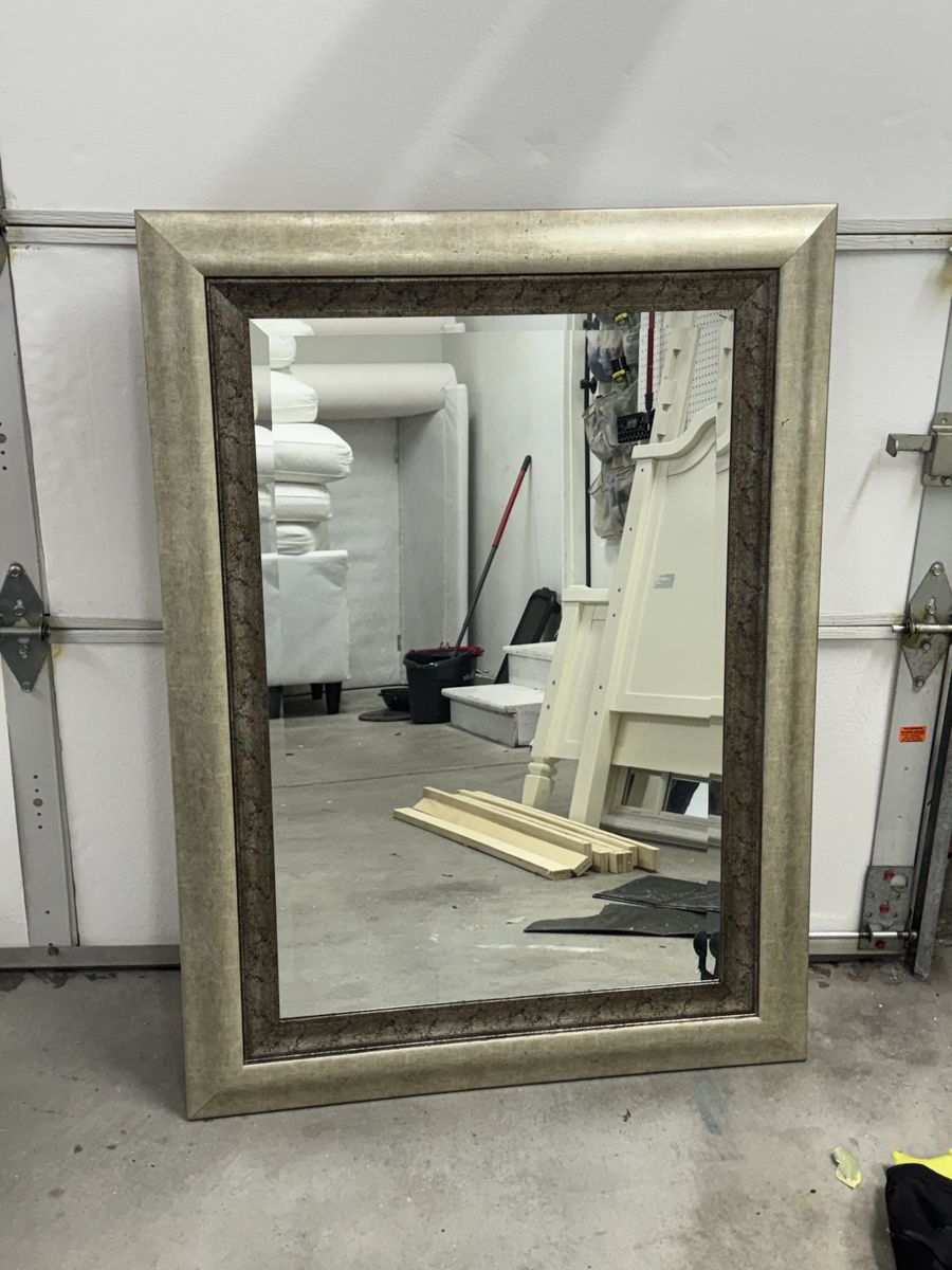 Decorative Framed Wall Mirror 33.5” x 45.5”