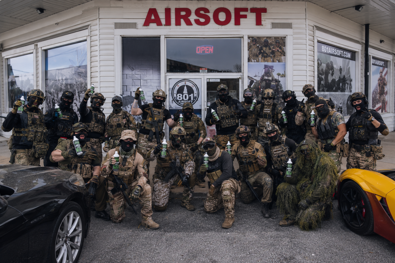 Aug 1 Gas Blowback Night @801airsosft