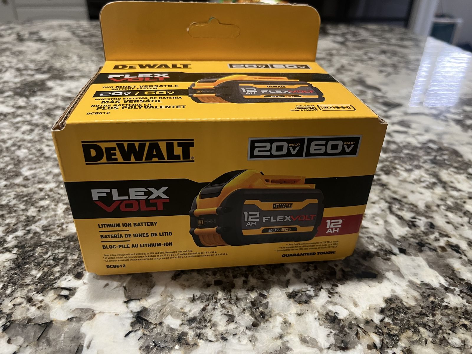 Dewalt battery Flexvolt