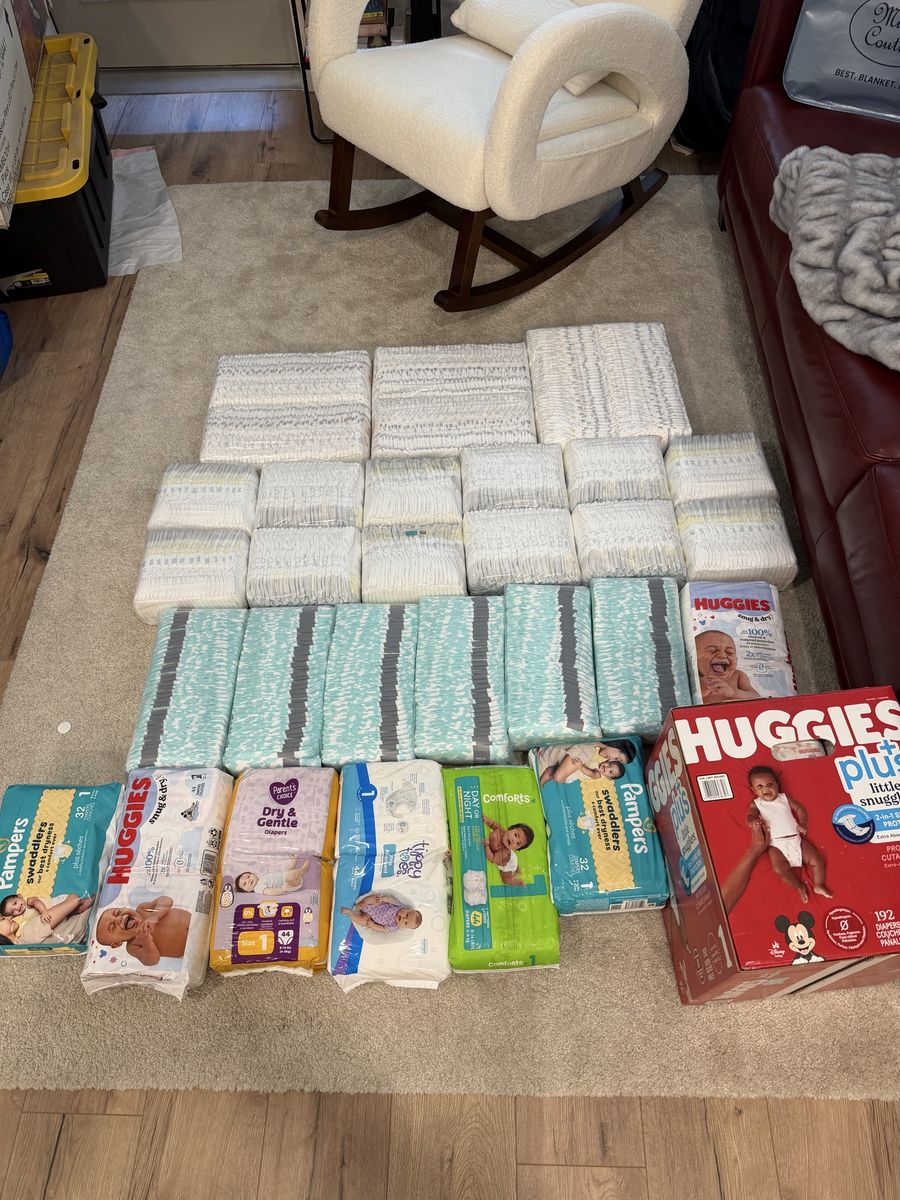 Diapers size 1