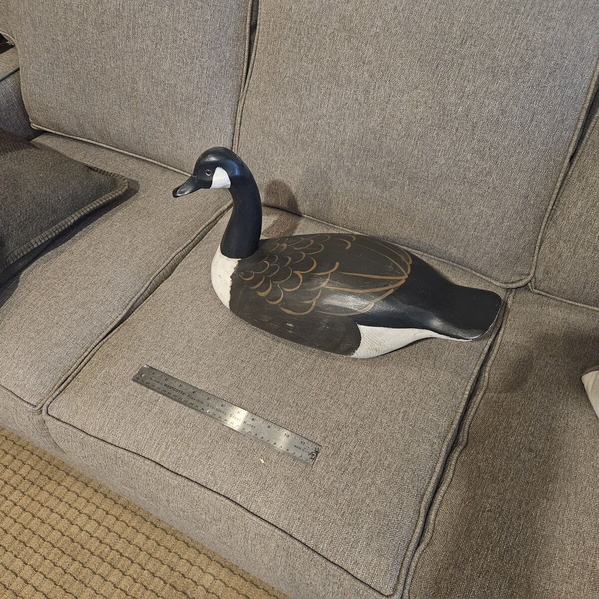 Vestwood Creations Decoy Carved Canada Goose