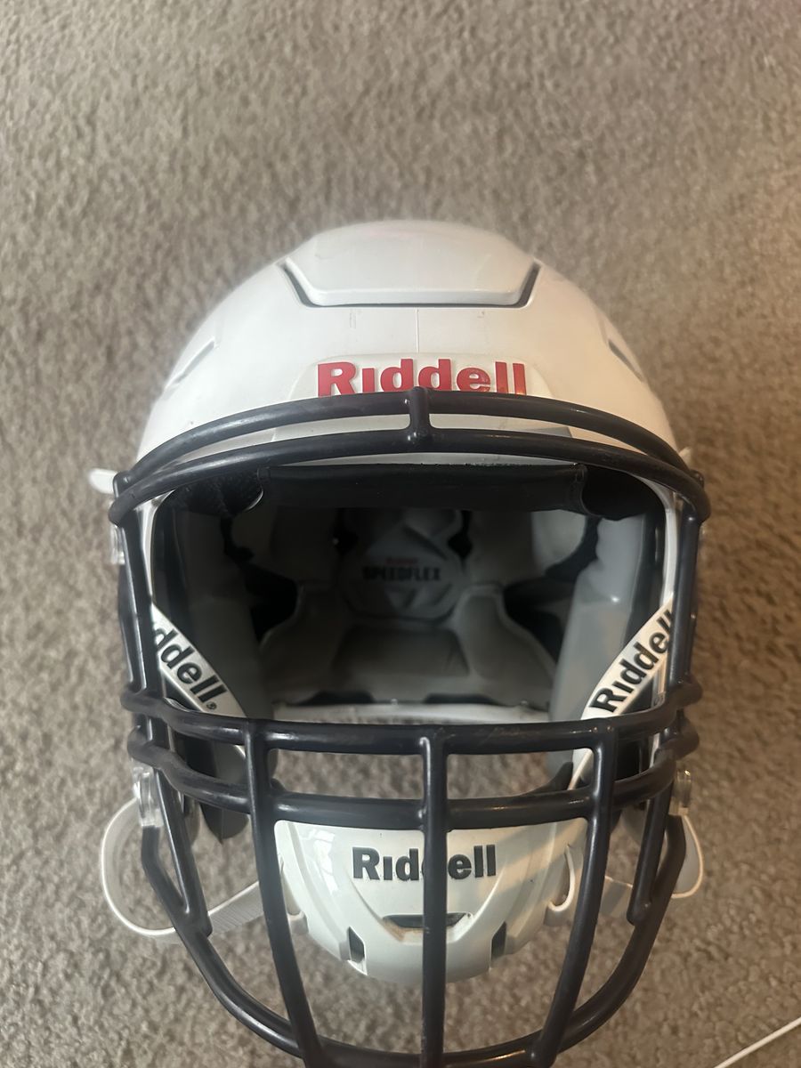 Riddell SpeedFlex Football Helmet White Size Large 2024 Initial Season