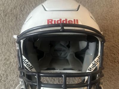 Riddell SpeedFlex Football Helmet White Size Large 2024 Initial Season