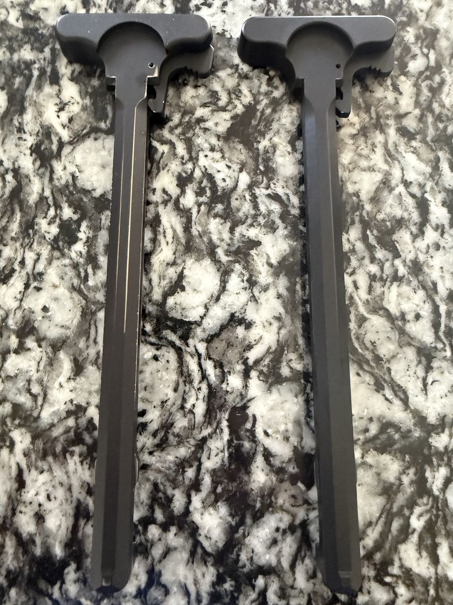 AR15 M4 Charging Handles Mil-Spec Quality $10 for both 1 is used 1 is new