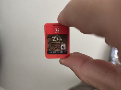Zelda Tears of The Kingdom Nintendo Switch 2 Game
