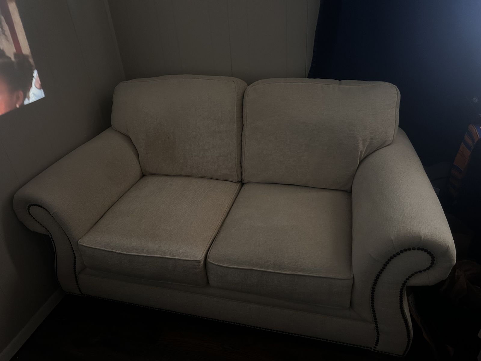 Pottery Barn White Couch