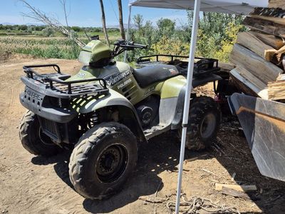 Polaris Sportsman 500 H.O and trailer