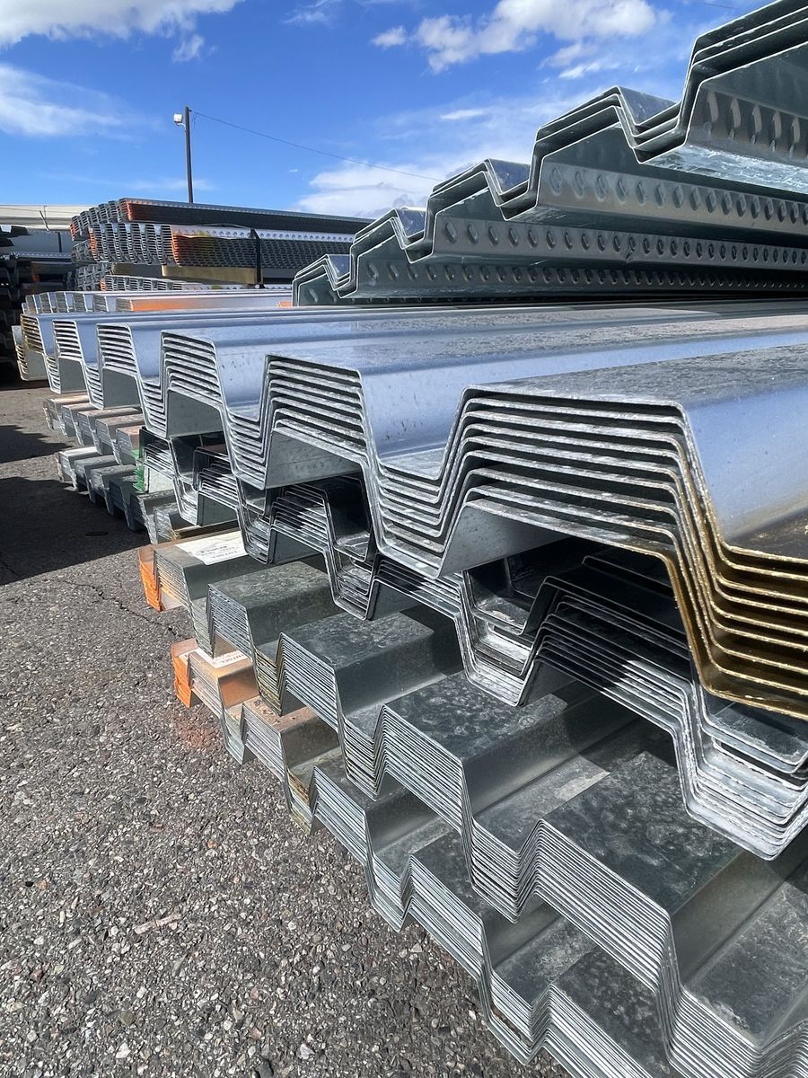 UNBEATABLE PRICE!! Steel Roof Deck – 1.5" B Deck 18 GA 1-1/2" Rib x 36" x 302" – $269.95 each