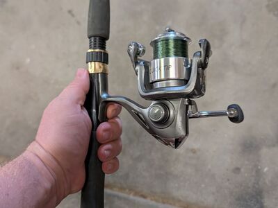 Crappie Maxx Spinning Rod and Reel Combo