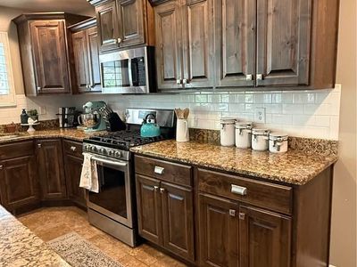 Gorgeous Knotty Alder Cabinets