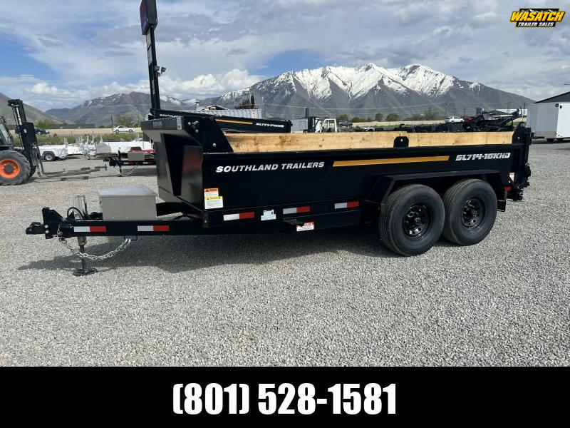 Southland Trailers 7x14 16k HD 6" Tube Dump Trailer