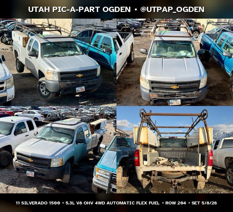 2011 Chevrolet Silverado 1500 GMT900 Parts - UTPAP Ogden