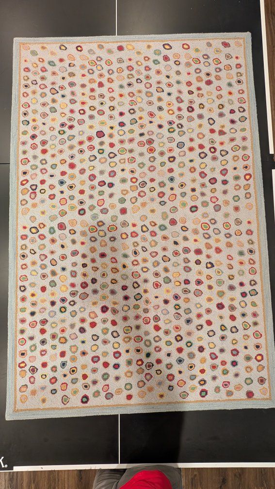 Dash & Albert Cat's Paw Hand Micro Hooked Wool Rug