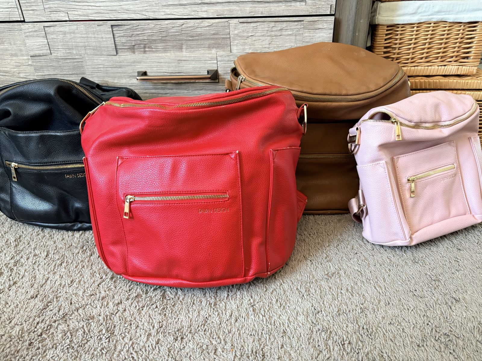 Fawn design diaper bags 4 obo