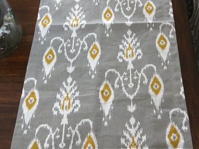 New Bansuri Ikat Table Runner