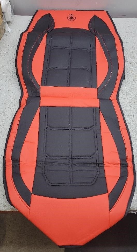 Red and Black Car Seat Cover