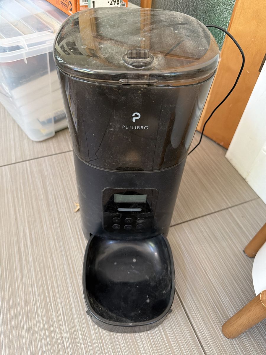 PETLIBRO Automatic Cat Feeder, Used, Programmable Portion Control & Timer