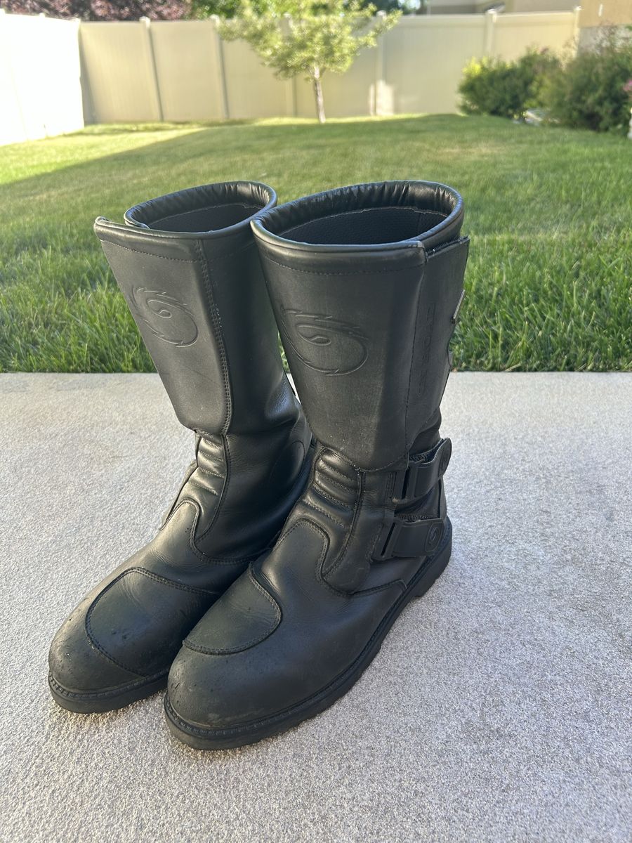SIDI Gore-Tex Motorcycle Touring Boots – Size 11.5 (EU 46)