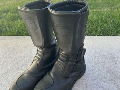 SIDI Gore-Tex Motorcycle Touring Boots – Size 11.5 (EU 46)