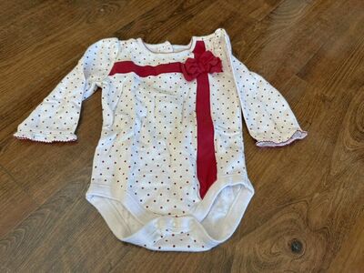 Gymboree Red white Polka Dot 6-12 Months