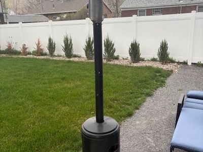 Outdoor Propane Heater with Propane Tank