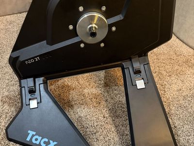 TACX neo 2T indoor bike trainer with motion plates