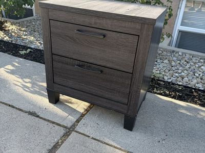 Wood Nightstand