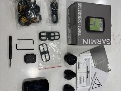 Garmin Edge 830 Sensor Bundle Performance GPS Cycling Computer with Mapping