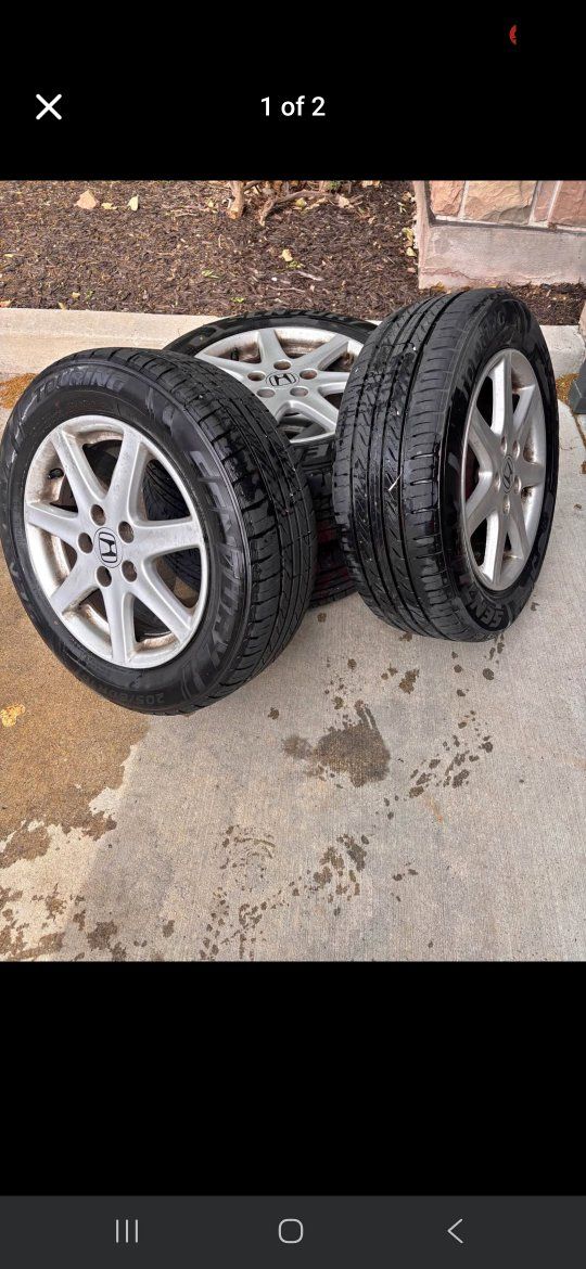 205 60 16 5x114.3 honda accord