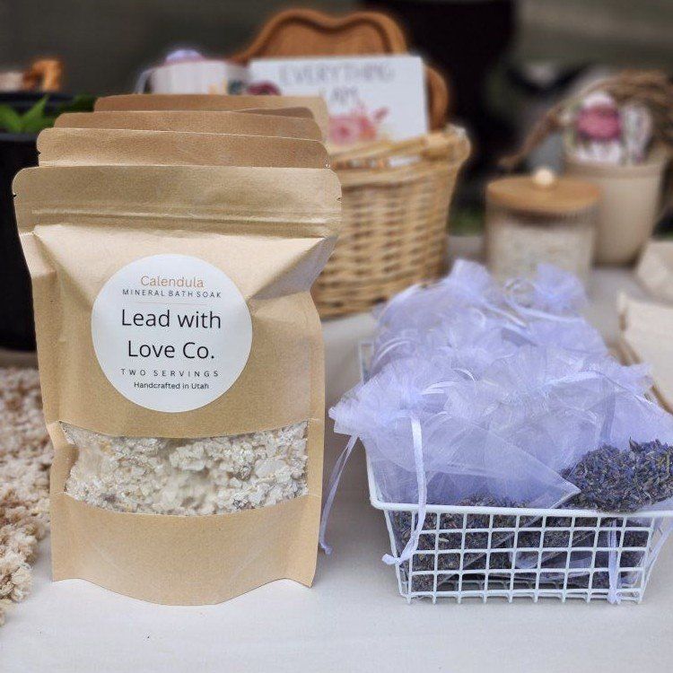 Calendula Mineral Bath Soak – 2 Handcrafted Baths