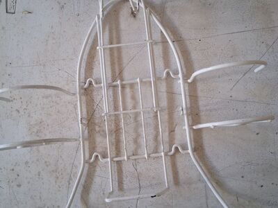 wall mt iron board hanger