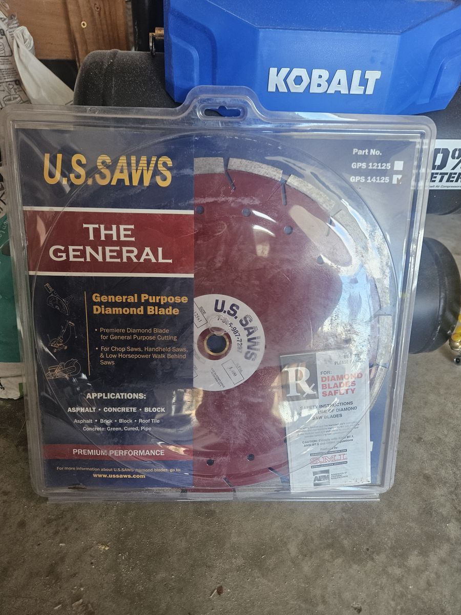 Concrete/Asphalt cutting blades