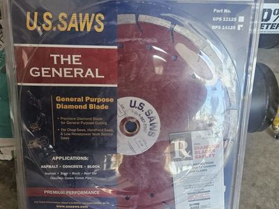 Concrete/Asphalt cutting blades