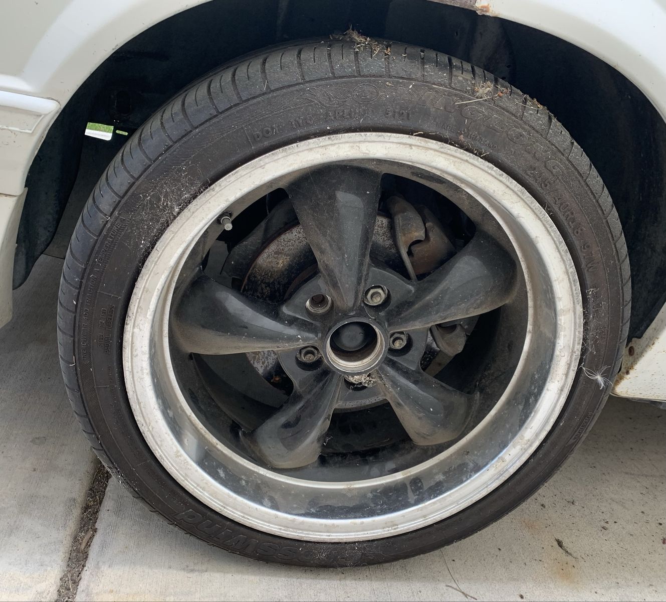 18 inch wheels rims & tires 5x114.3 5x4.5 set