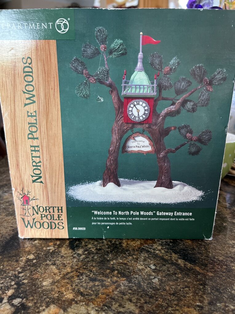 Christmas Department 56 N. Pole Woods