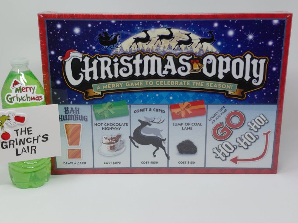 New & Sealed Monopoly Christmasopoly Board Game