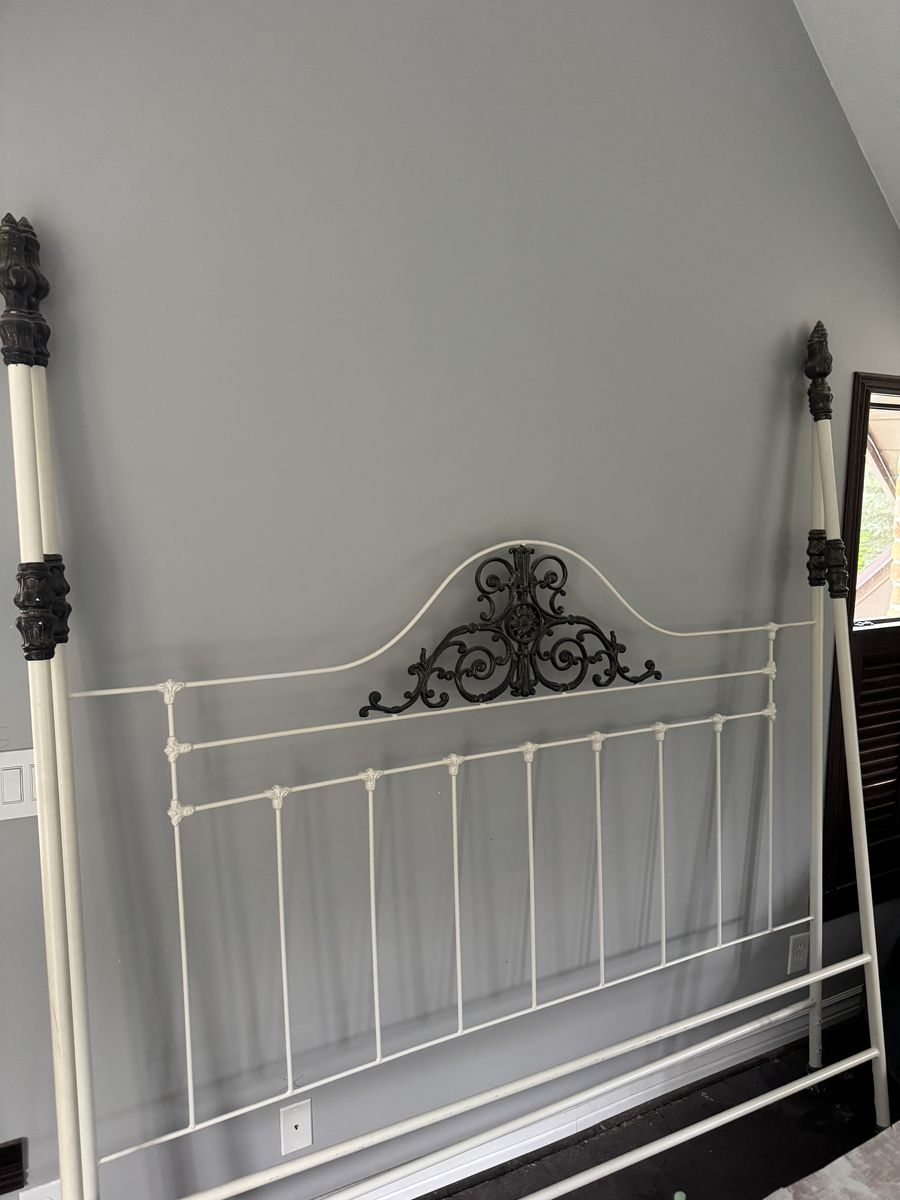 Complete Metal Bed Frame with Hardware from Anthropologie