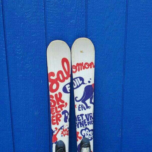 Salomon Foil 150 cm All Mountain Skis Bindings