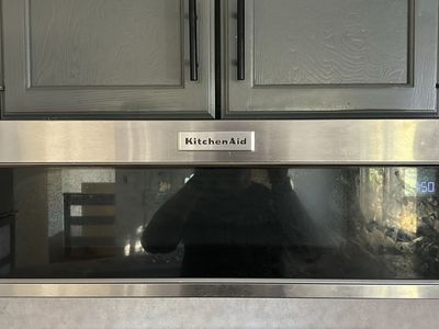 KitchenAid Stainless Steel Over-the-Range Microwave - Built-in, Excellent Condition