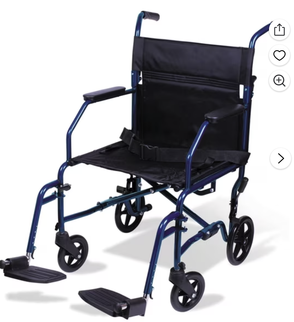New in box! Transport Chair/Wheelchair/Mobility Chair