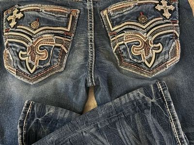 Mens Rock Revival Jeans SIze 36