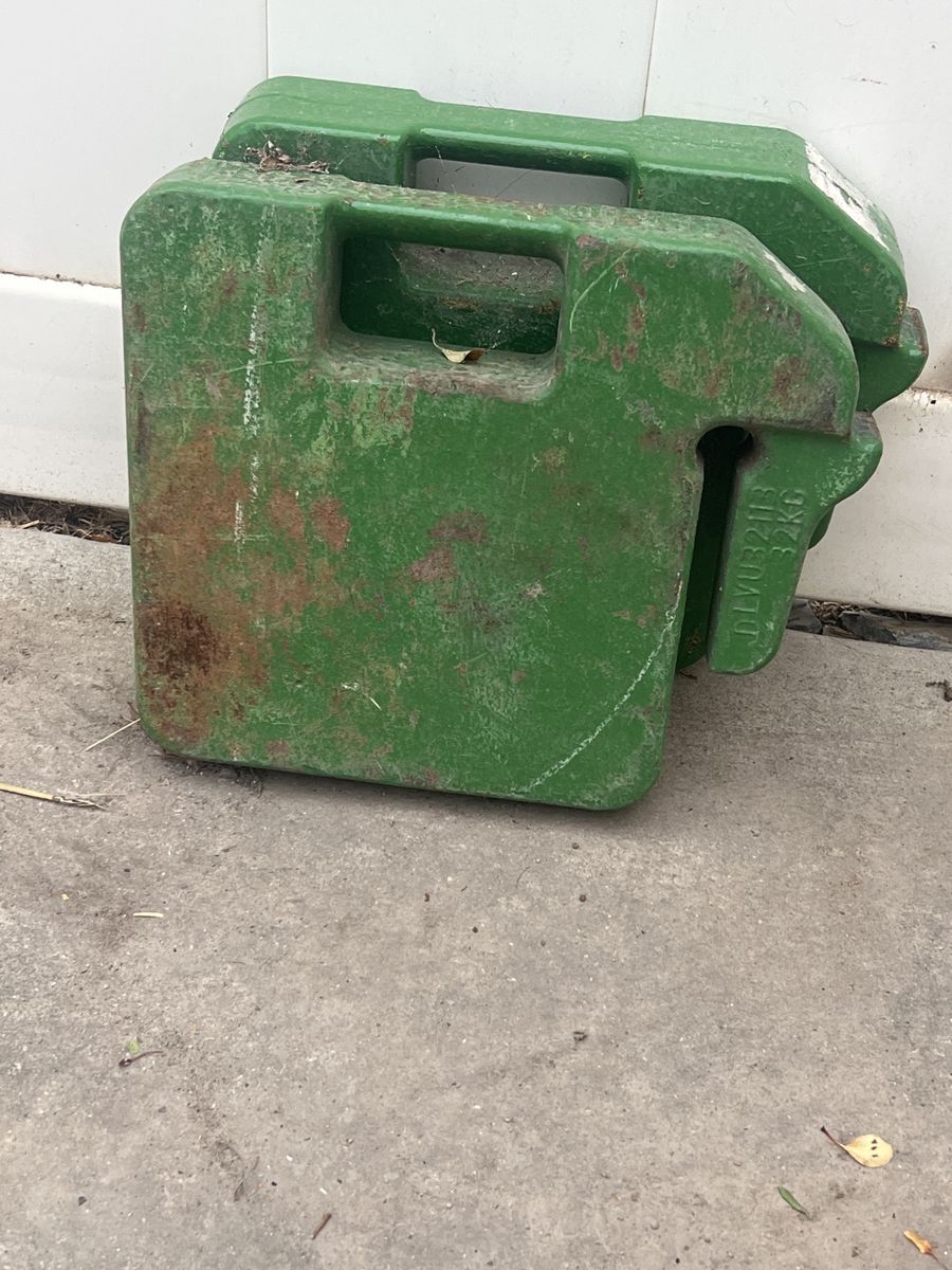 John Deere suitcase weights